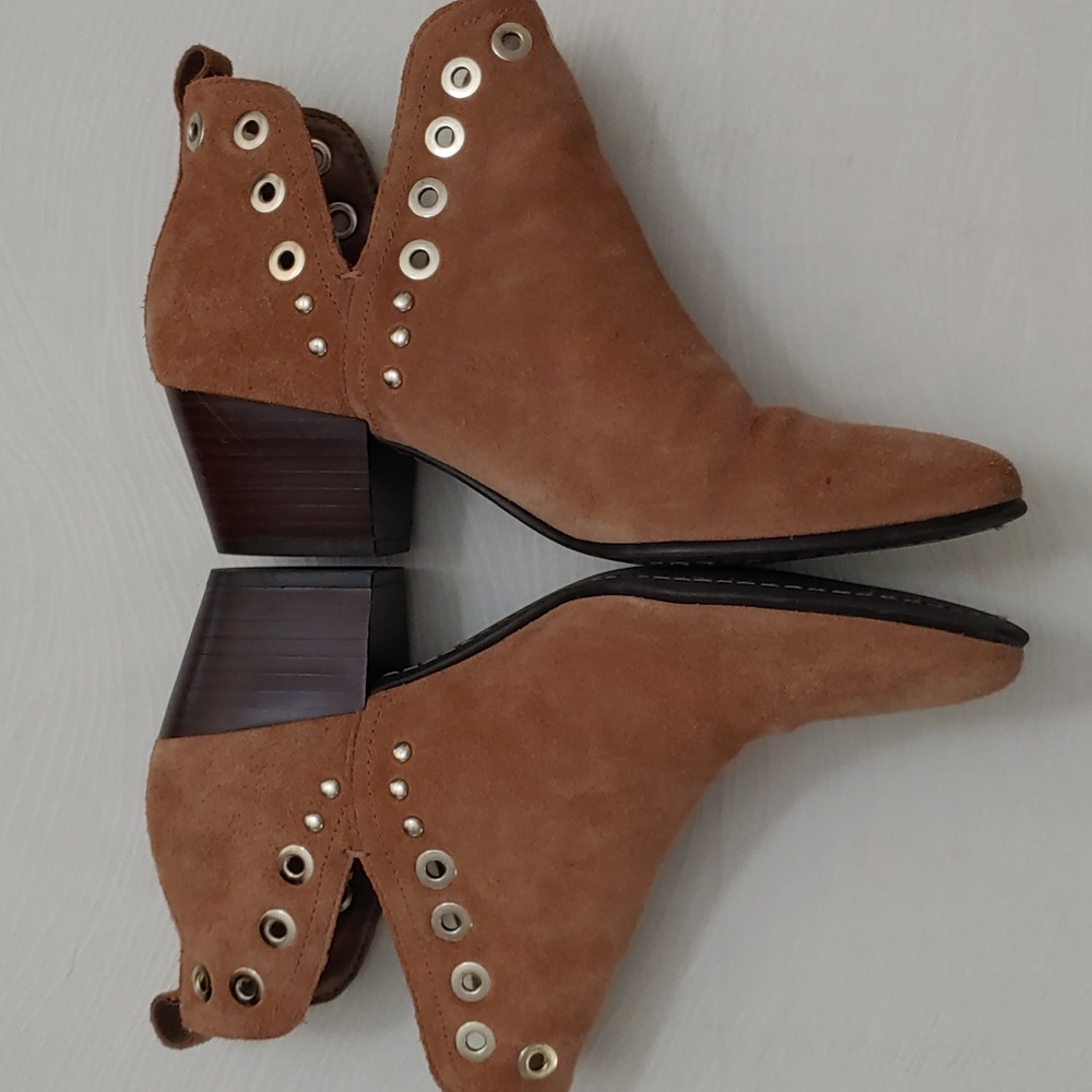 Sam Edelman Women's Size 7.5 Leather Ankle Boot - Picture 3 of 10